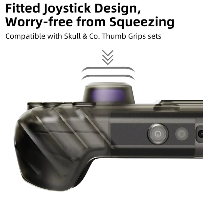 【COOL】For Steam Deck LCD/OLED Hardshell Protective Case Front Cover Portable Design Enhanced Gaming Performance Experience Green
