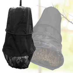 1PC-9PCS Black Cloth Honey Trap Swarm Collector Bait Cage Catcher Capture Attract Bee Wax Location Lure Outside Beekeeping Tool