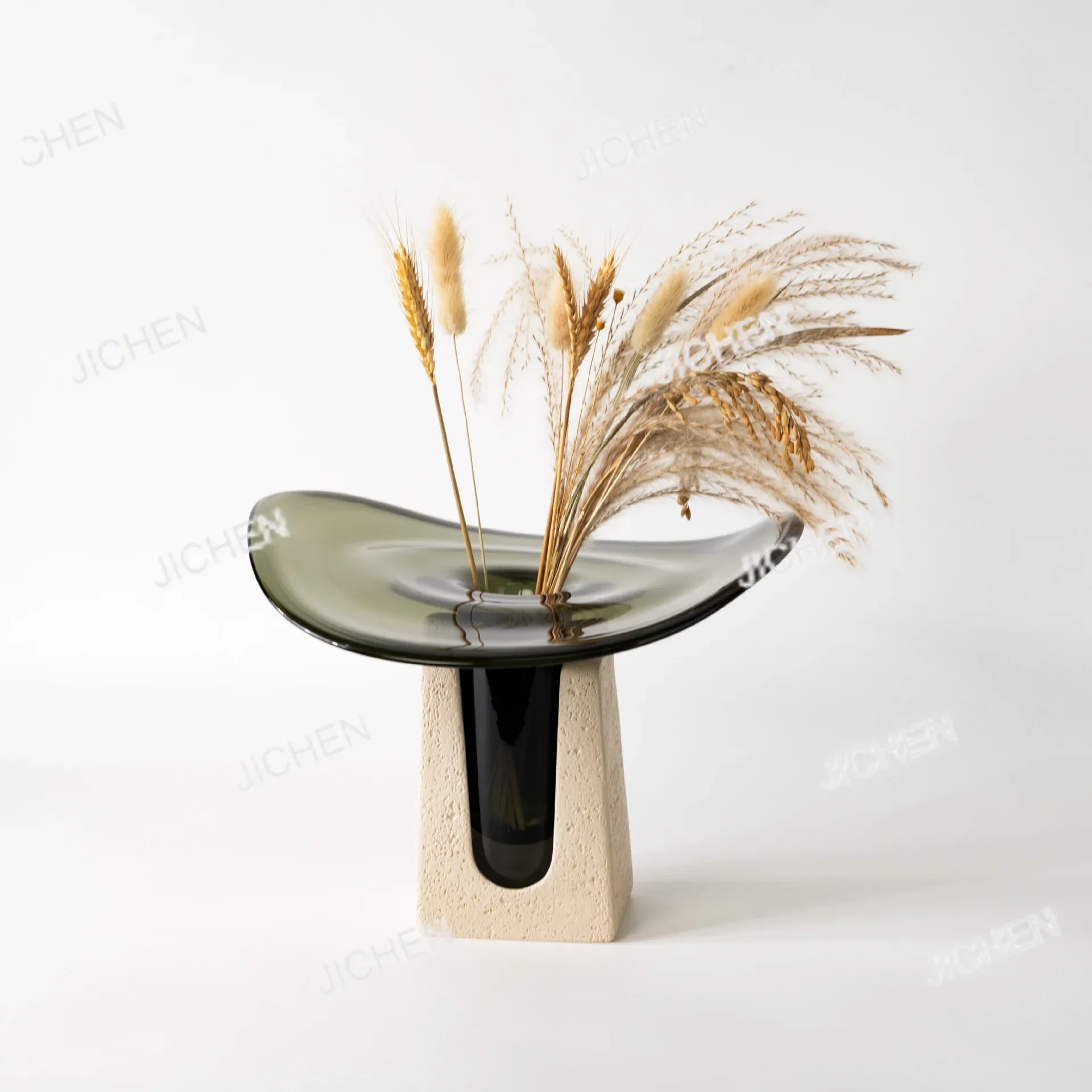 Hn Glass High-Foote…