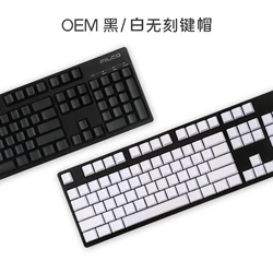 OEM profile cherry mx keycap PBT Blank White Black R4 R3 R2 R1 2u 2.75u 1.75u shift enter