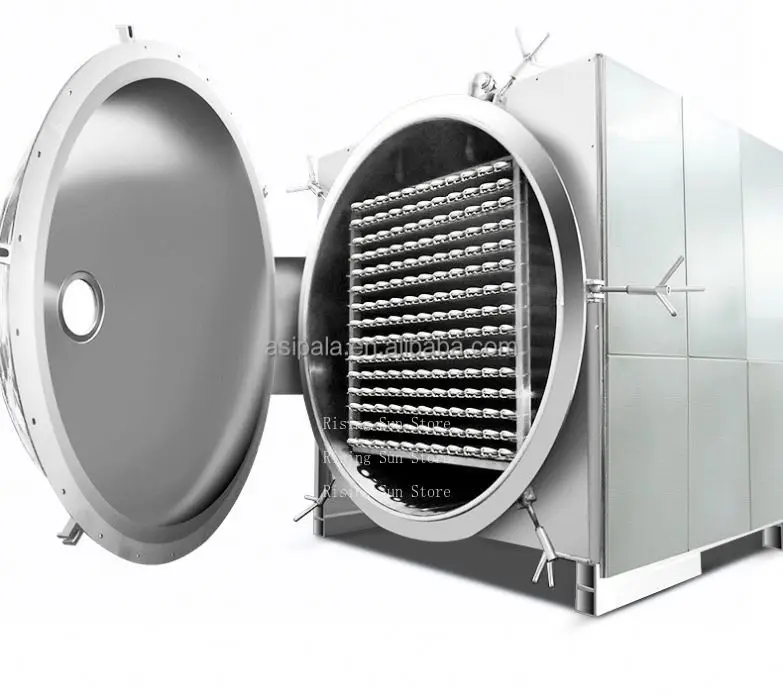 150 square meters seafood squid salmon large capacity high quality industrial  dryer silicone oil vacuum  dryer