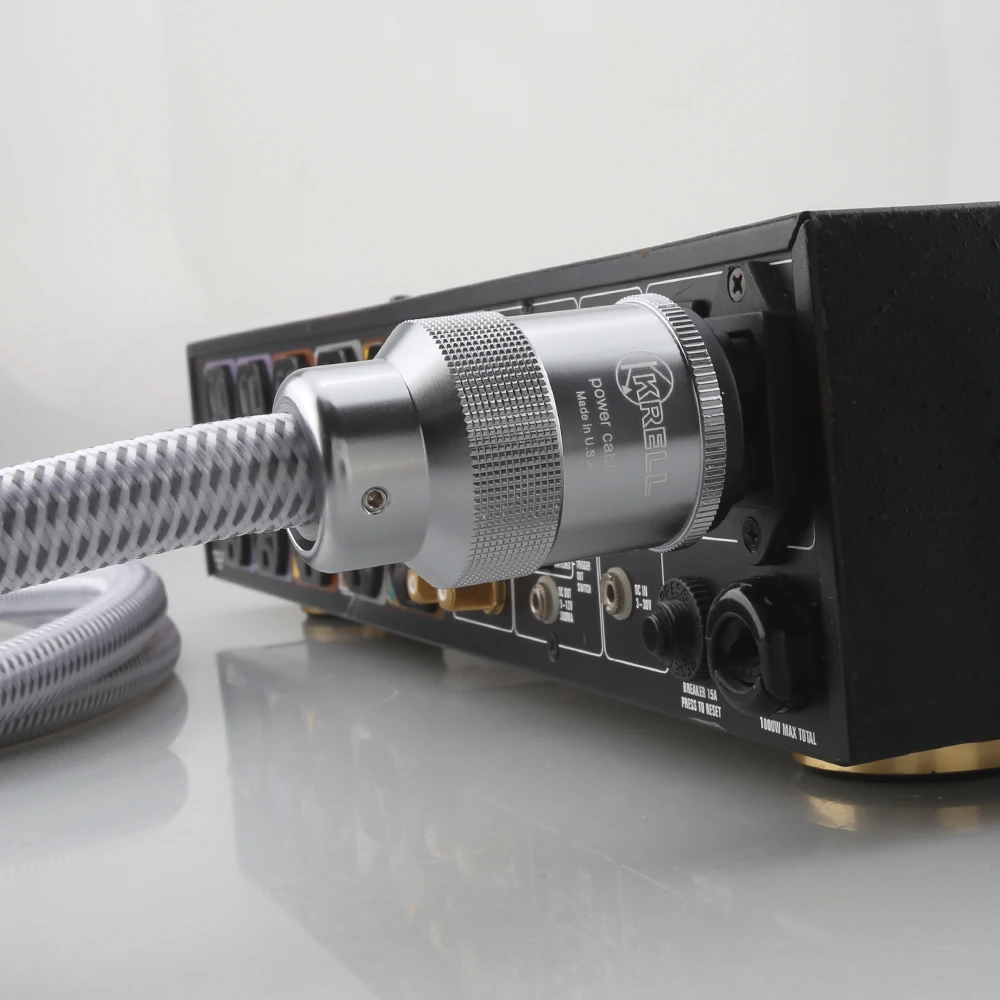 High End JP Krell Hifi สายไฟ US/ EU/ AU AC Audiophile สายไฟ Hi Fi Schuko สายคุณภาพสูงใหม่