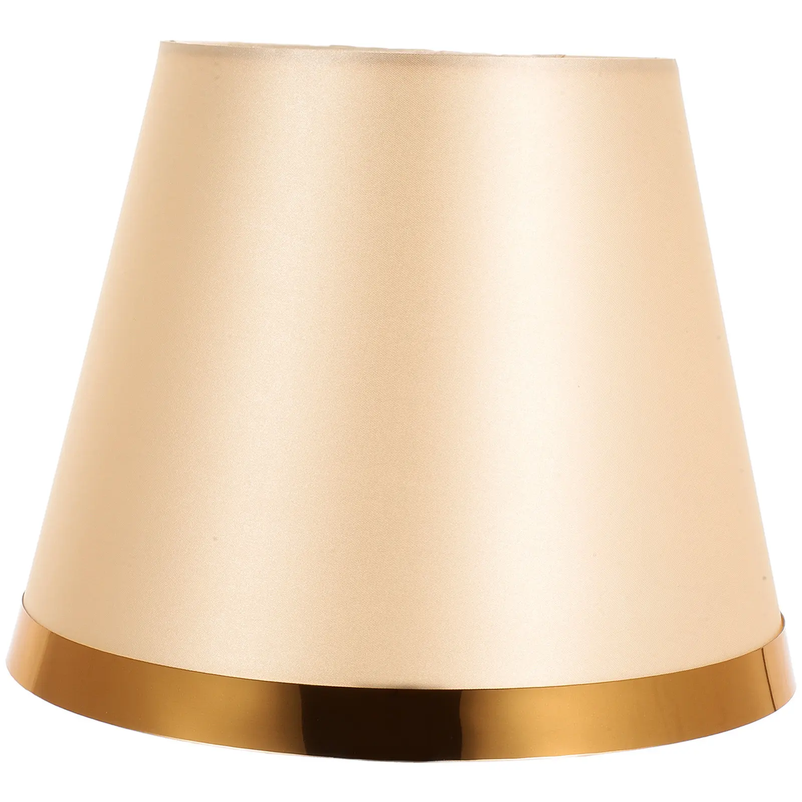 1Pcs Classic Cloth Lamp Shade Golden Household Light Cover Creates Romantic Warm Atmosphere Diffuse Lighting for Ceiling Wall