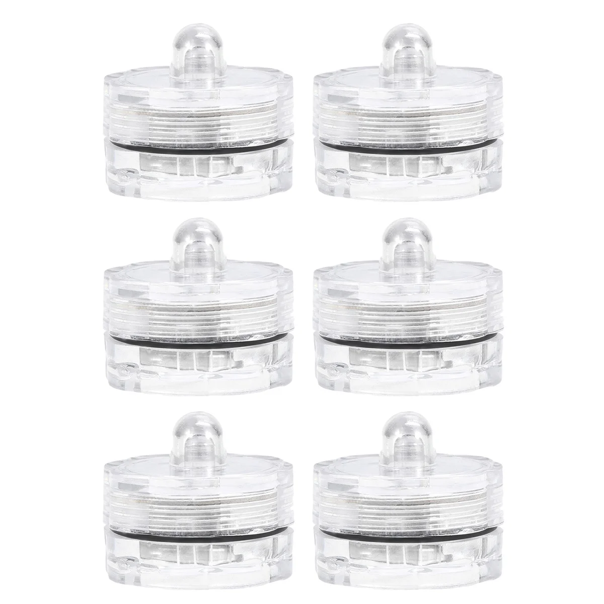

6Pcs Flameless LED Tea Light Candles Powered Eco Friendly Tealight Candles Realistic Flickering Effect for Wedding