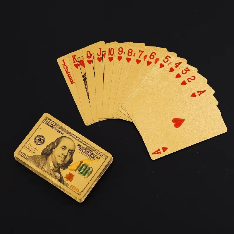 Playing Cards, Waterproof Playing Cards & Flexible Poker Cards With Box, Great For Party,/Thanksgiving Day/Christmas Gift