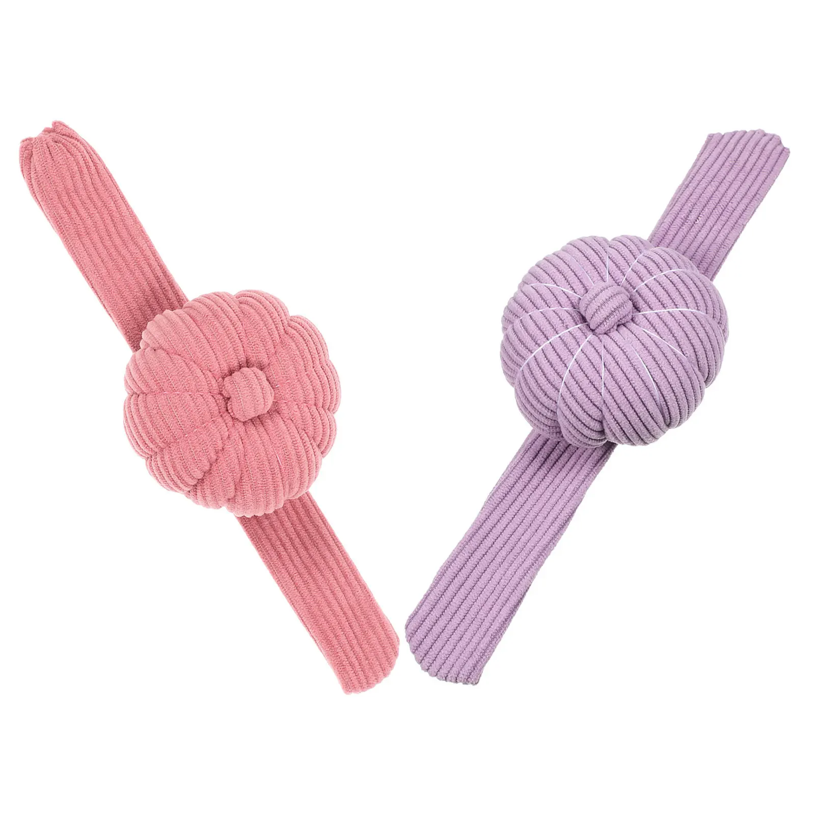 

2Pcs Soft Corduroy Wrist Pin Cushion Wearable Needle Holder Slap Bracelet for Sewing and Embroidery Tools Needle Cushion Cute