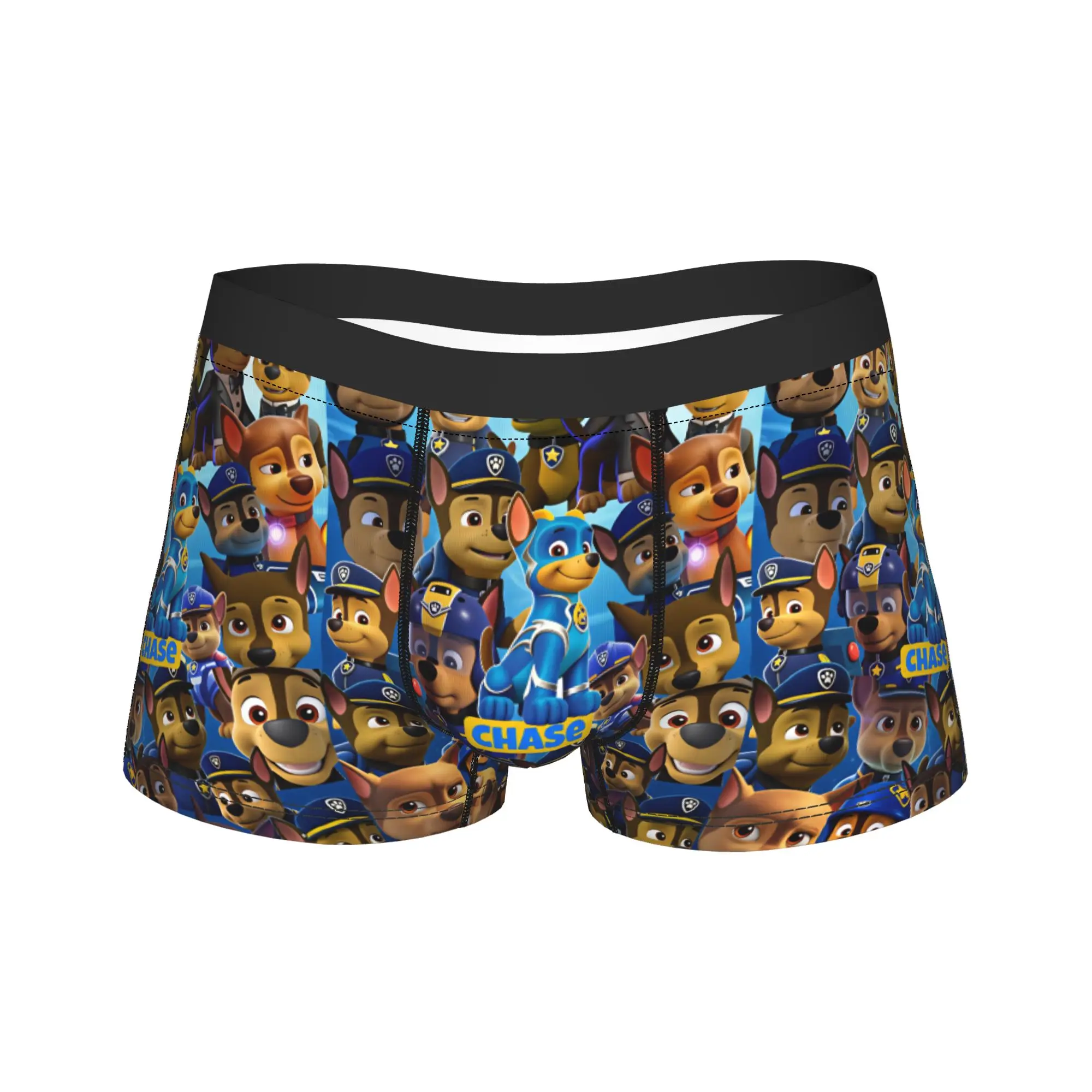 Paw Dogs Chase All Version Character Underwear  Funny Underpants Printed Shorts Briefs For Male 3D Pouch Plus Size Boxershorts