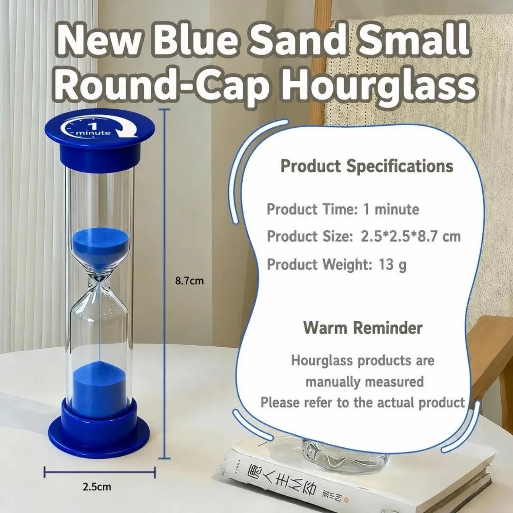 Practical Multiple Durations Sand Timer 1/2/3/5/10 Minutes 30 Second Hourglass Timer Plastic Anti-fall Plastic Hourglass Toy