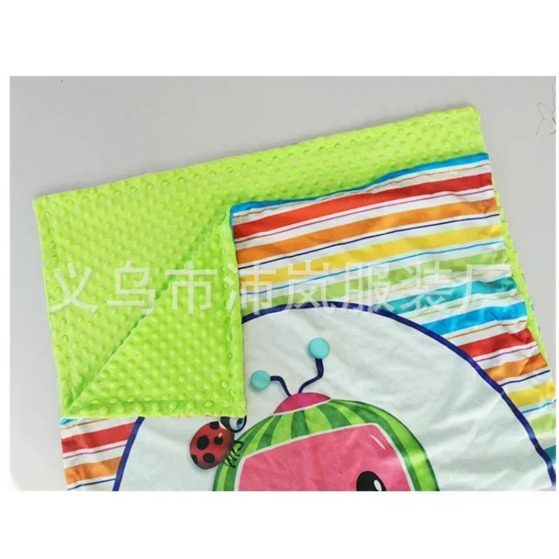 Cocomelon Blanket Flannel Soft and Comfortable Home Travel Blanket