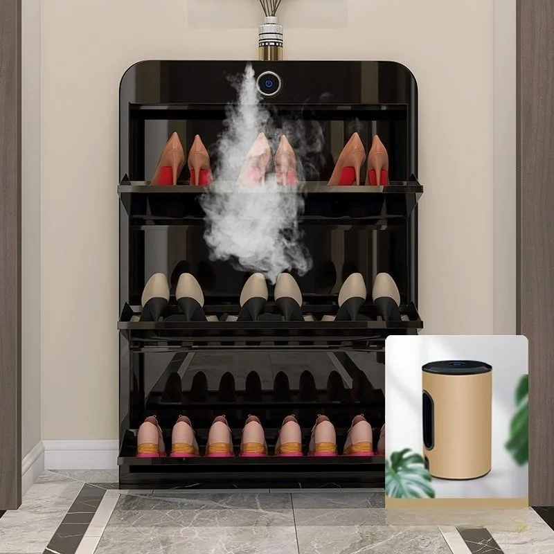 ultra-thin small apartment into the door living room integrated multi-functional entrance shoe cabinet