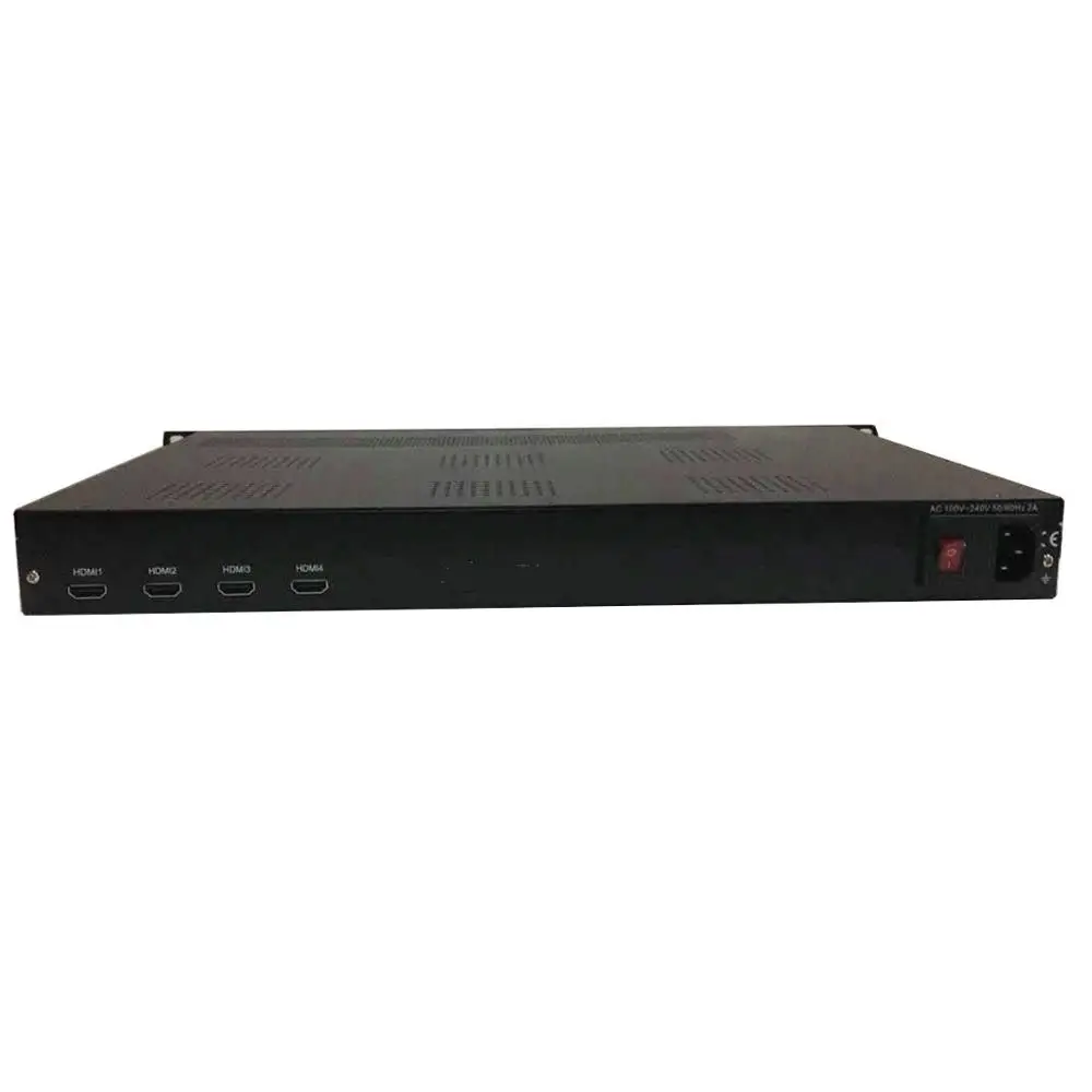 4-channel Hdmi To Rf Isdb-t Dvb-t Atsc Dvb-c H265 H264 Cable Front-end Equipment Digital Tv Hdmi To Ip Video Encoder Modulator