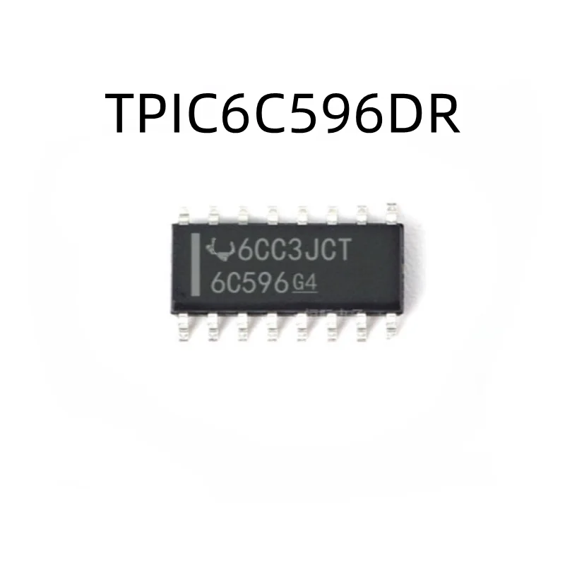 

10Pcs/Lot TPIC6C596 TPIC6C596DR 6C596 G4 SOP16 New Chips