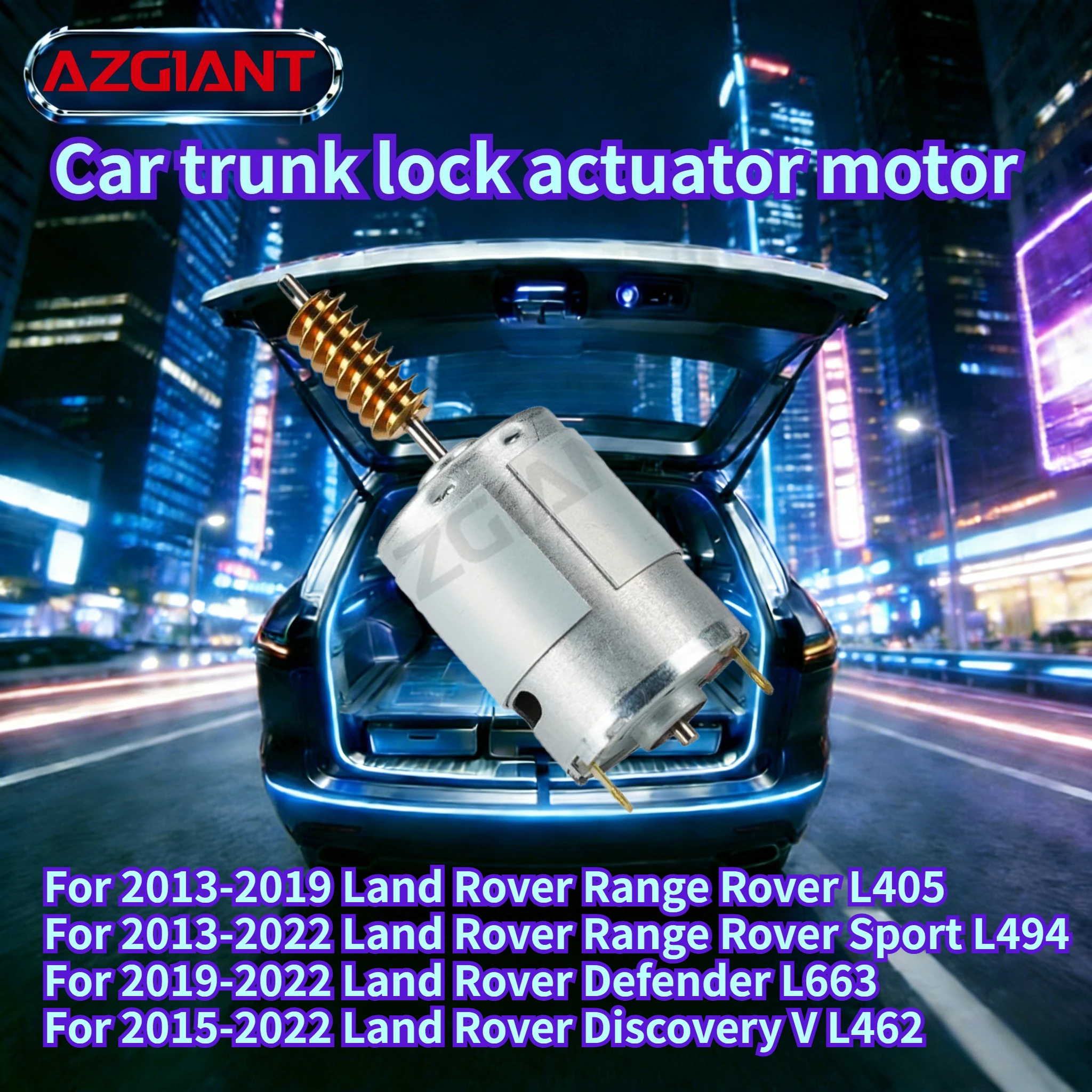 

For 2013-2019 Land Rover Range Rover L405 Car Trunk Latch Lid Lock Release motor New high-quality parts OEM Auto Accessories