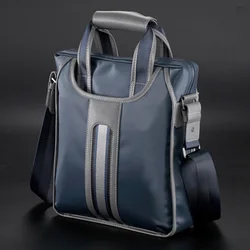 Bolsa mensageiro multifuncional de ombro masculina, de grande capacidade, impermeável, resistente ao desgaste, leve, bolsa casual para negócios, nova