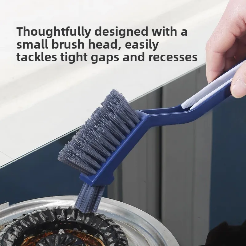 Crevice Cleaning Brush Hard Bristles Corner Scrubber for Bathroom Tile Floor Gap Kitchen Sink Grout Cleaner