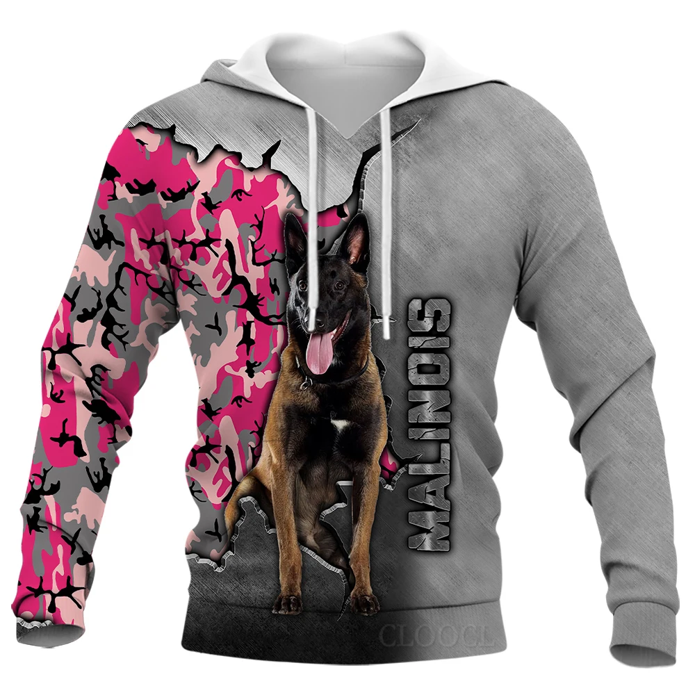 

CLOOCL Men Hoodies German Shepherd 3D Printed Male Hoodies Long Sleeve Boy Girl Casual Women Pullover Hoodie Teenage Clothing