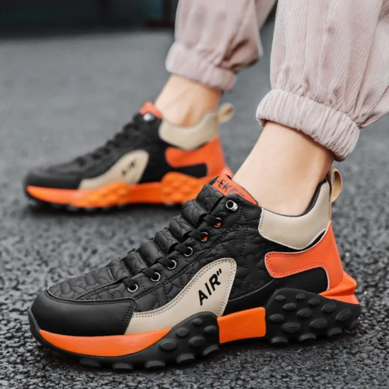 2024New Casual Sneakers Classics Running Shoes Designer Trend Patchwork Walking Shoes  Luxury Brands Versatile Non-slip Trainer