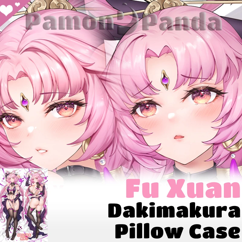 

Fu Xuan Dakimakura Honkai подушка со звездами, обнимающая Подушка, Наволочка на все тело, сексуальная наволочка, домашнее постельное белье, Декор