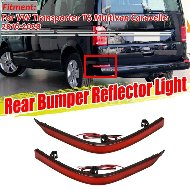 LED Rear Bar Lights Brake Lights Car For Volkswagen T5 Metro T6 Kailui Spare Parts 7E0945105D 7E0945106E