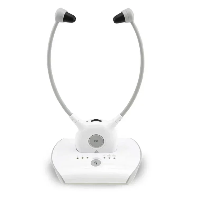 2023 New Style Wireless Tv Headphones For Hearing Impaired Or Private Listening