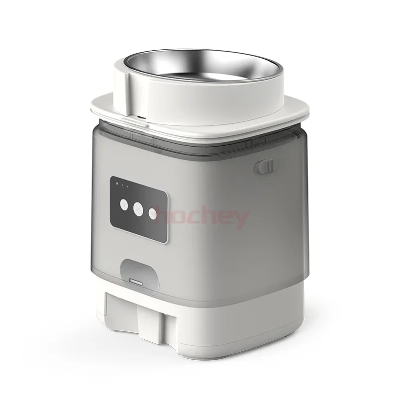 وعاء طعام طبي أوتوماتيكي لتغذية الحيوانات الأليفة 304 من الفولاذ المقاوم للصدأ