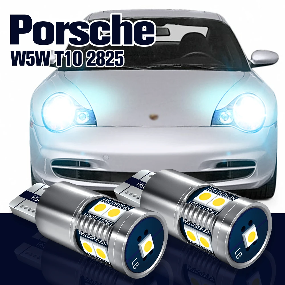 

Clearance Light W5W T10 2825 2pcs LED Parking Lamp For Porsche 911 996 997 Boxster 986 987 Cayenne 9PA Accessories