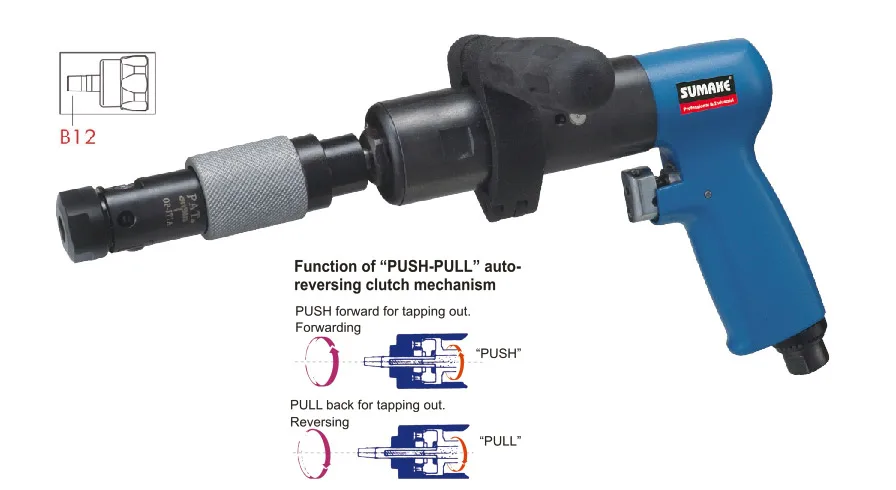 SUMAKE Customizable Air Tapping Hand Tool High Quality Pneumatic Tools From Taiwan 1-Year Warranty