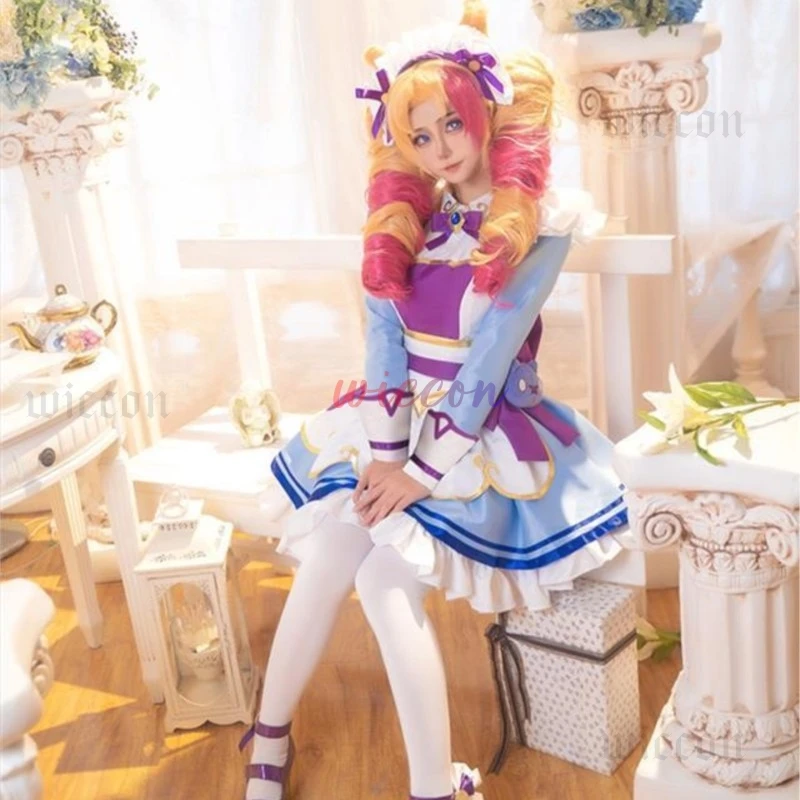 Juego LOL Gwen Cosplay disfraz muñeca peluca Cosplay Anime café Cutie dulce vestido de Lolita mucama Gwen piel @ # ^ &^*s Ropa Trajes Ropa