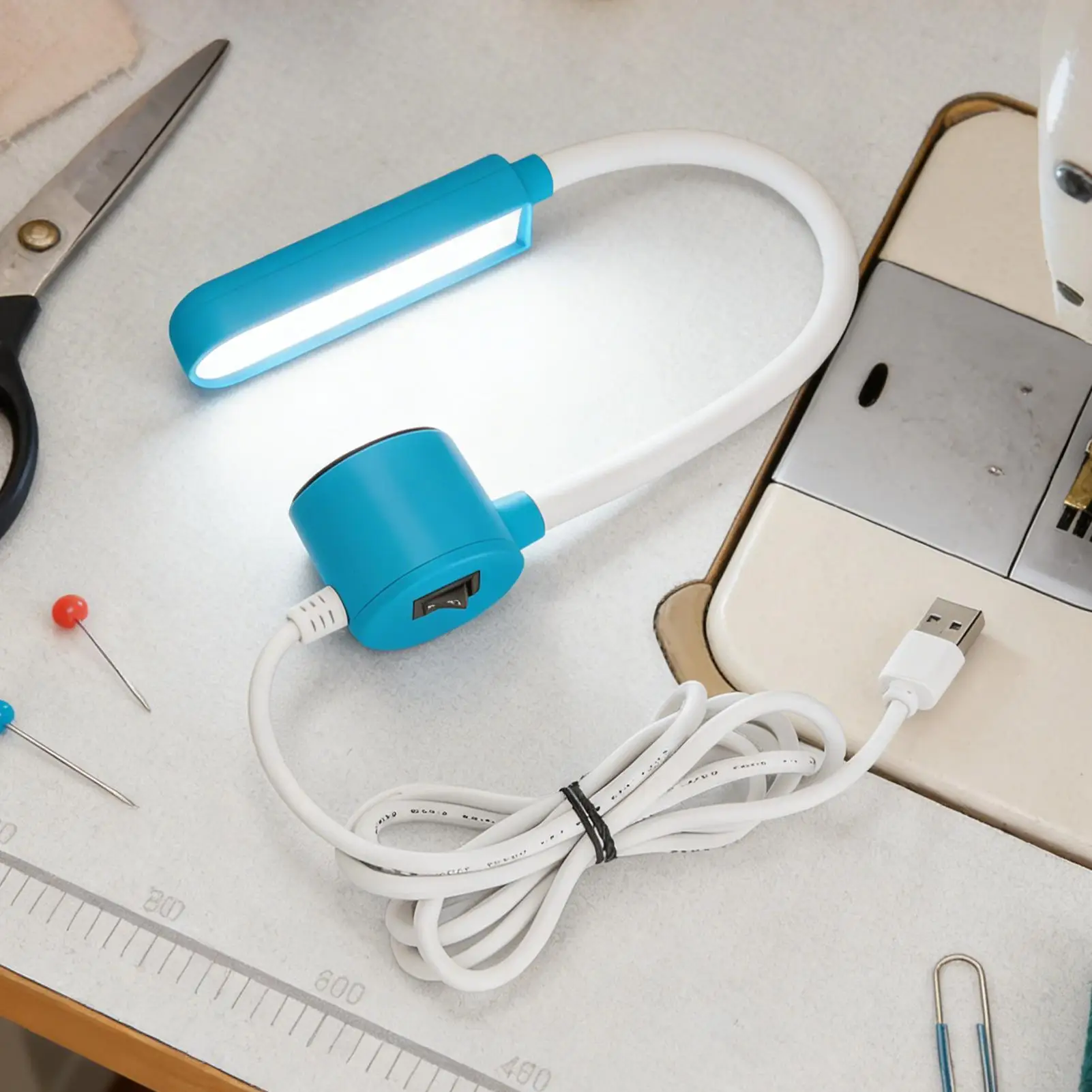 30 LED Industrial Sewing Machine Lighting Lamp Clothing Machine Accessories Work Light 360 Flexible Industrial Lights Plug in