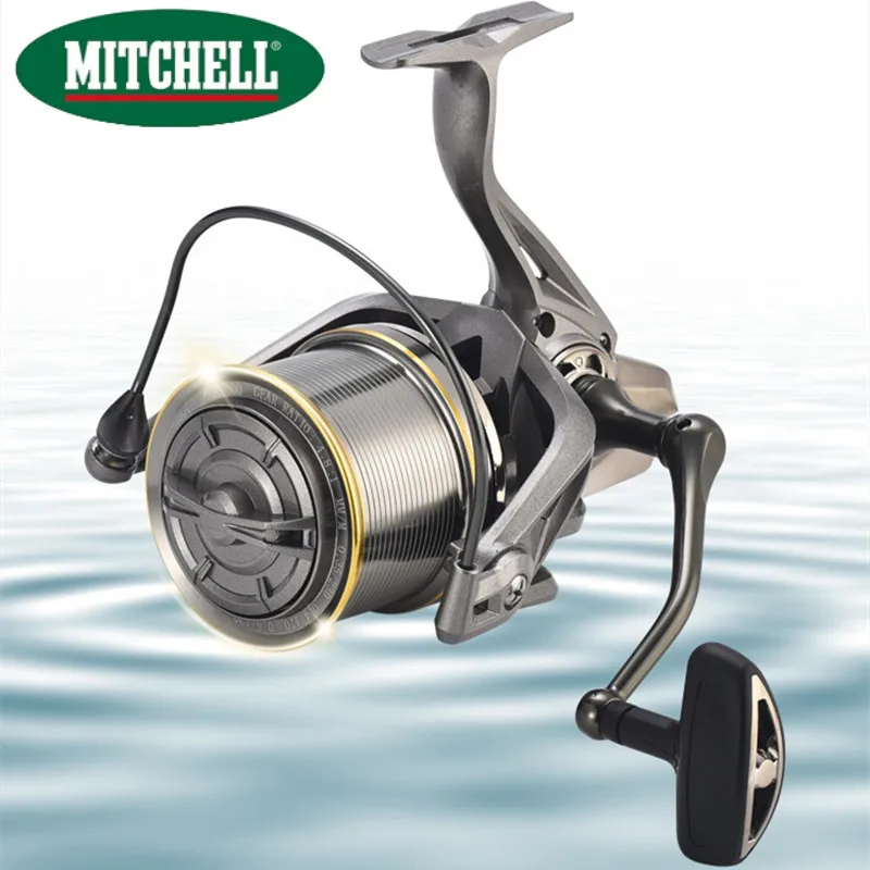 

MITCHELL Far throw wheel with no gap spinning wheel, inclined mouth anchor fish wheel, anchor rod sea rod 14000 type fishing whe