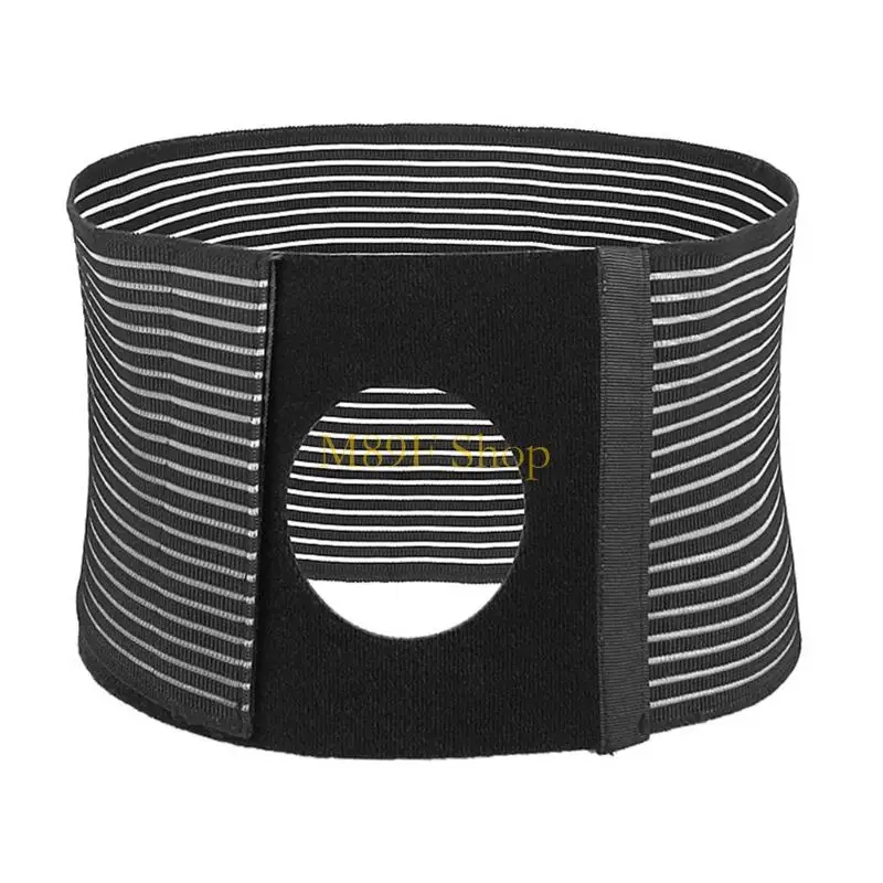 M89F Ostomy Abdominal Wrap Breathable Meshes Panel For Skins Health Secure Fastening System For Daily Use