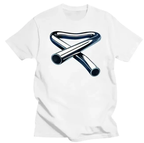 تي شيرت موسيقى أنبوبي للرجال ، Mike Oldfield ، موسيقى عتيقة ، ألبوم موسيقى الروك ، ممتاز ، جيد التهوية ، قمة مريحة