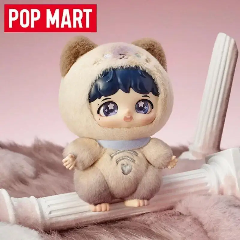 POP MART X Zhou Shen Shenself 시리즈 트렌디 블라인드 박스 장난감 인형 미스터리 박스 액션 피규어 데스크탑 모델 서프라이즈 생일 선물