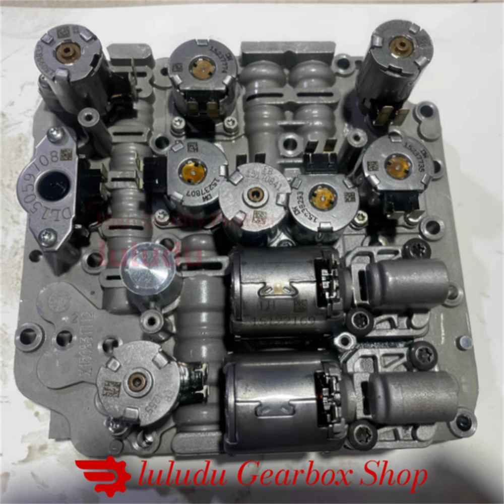 95% nuevo Original 02E927770AL 6 velocidades DSG 02E DQ250 cuerpo de válvula de transmisión automática con placa de alambre para VW Audi Skoda Seat