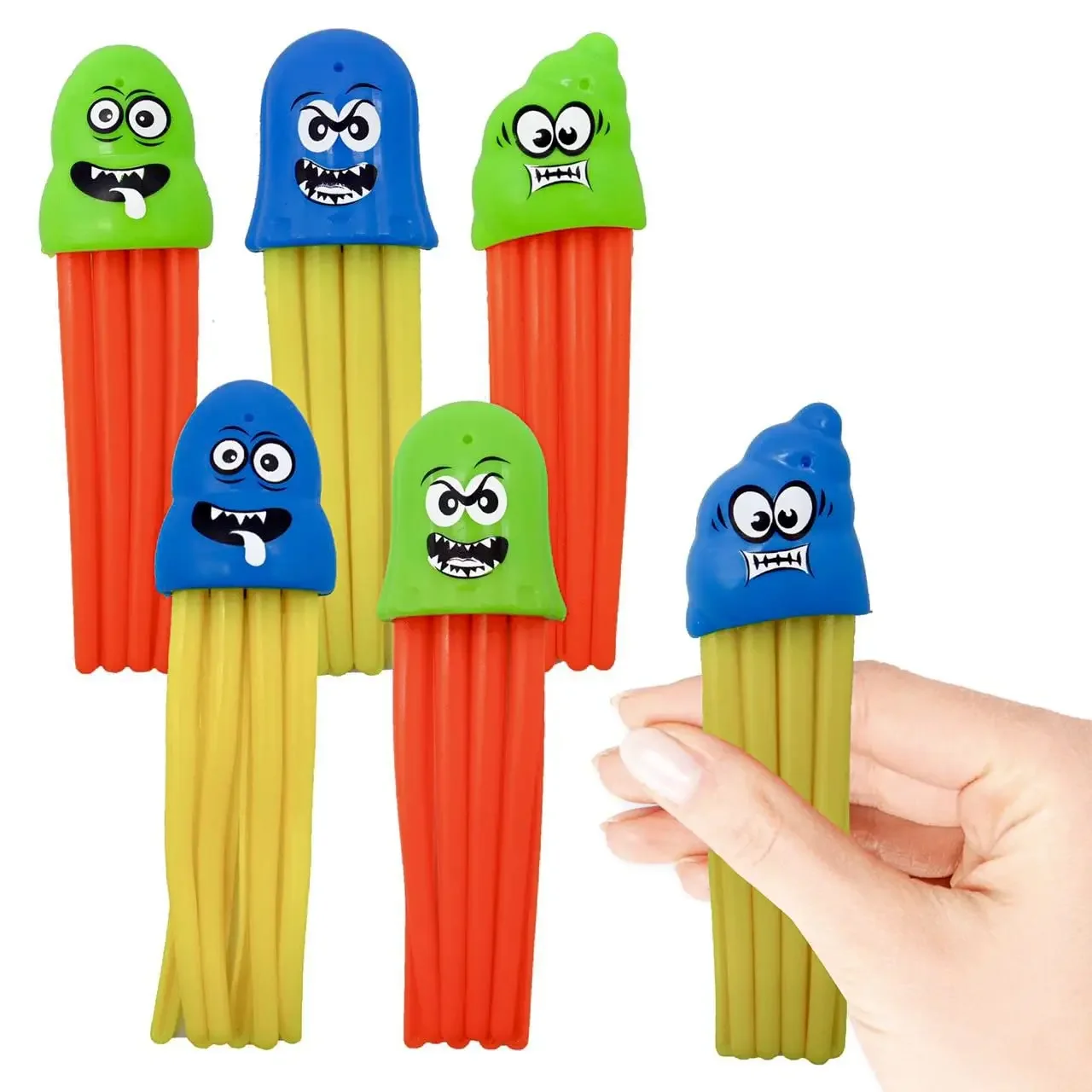 3 szt. Meduzy do nurkowania z uroczymi wyrazami twarzy, zabawki do kąpieli i basenu, gry w pływanie dla maluchów, chłopców, dziewcząt, nastolatków i dorosłych