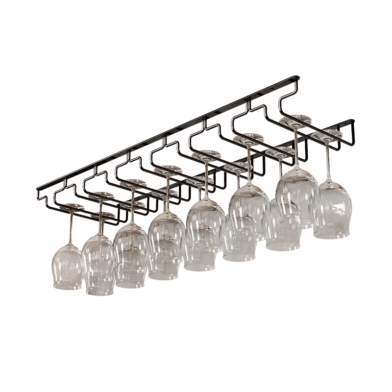 Holder Inverted Wine GlassHousehold Hanging High Legged Glass Holder Wine Cabinet Hanging Cup Holder Ornament