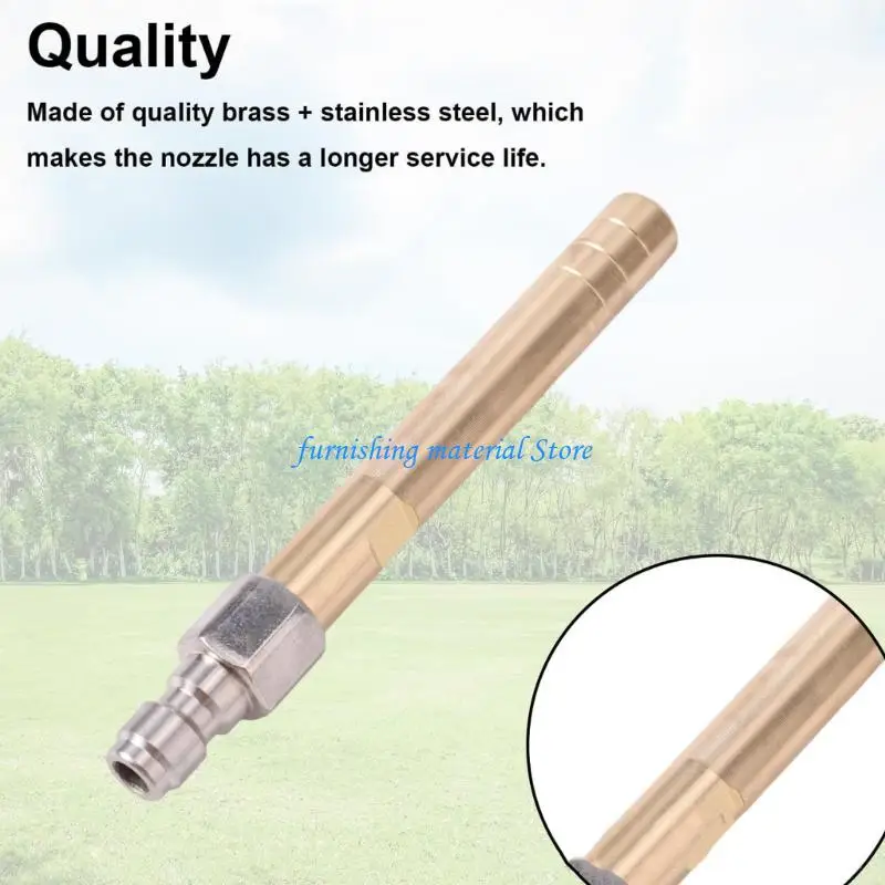 Y5GD Quick Long Distance Cleaning Nozzle For Industrial Use Enduring