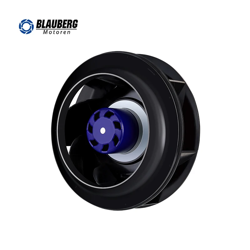 190mm 115V EC Motor Plastic Backward Centrifugal Ceiling Fan IP55 Waterproof CE Certified Air Conditioner Exhaust Iron