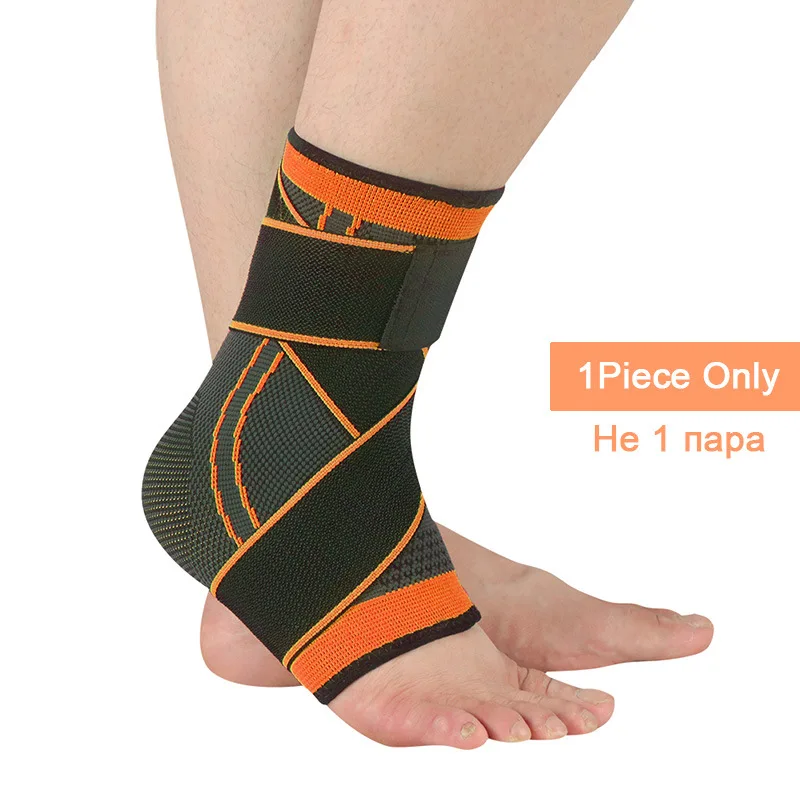 Knöchelschutz Sport Gym Zubehör Männer Frauen Sport Wrap Kompression Basketball Knöchelstütze Laufen Gestrickte Knöchelbandage