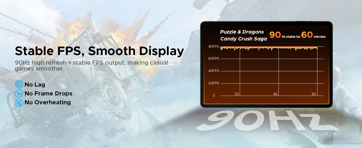 DOOGEE Tab E3 Max 2 IN 1 Tablet-PC Android 16 Gemini AI 14'' 2,2K-Display 48GB(8+40) RAM 256GB ROM 13500mAh Akku Smart Pads – Detail 11