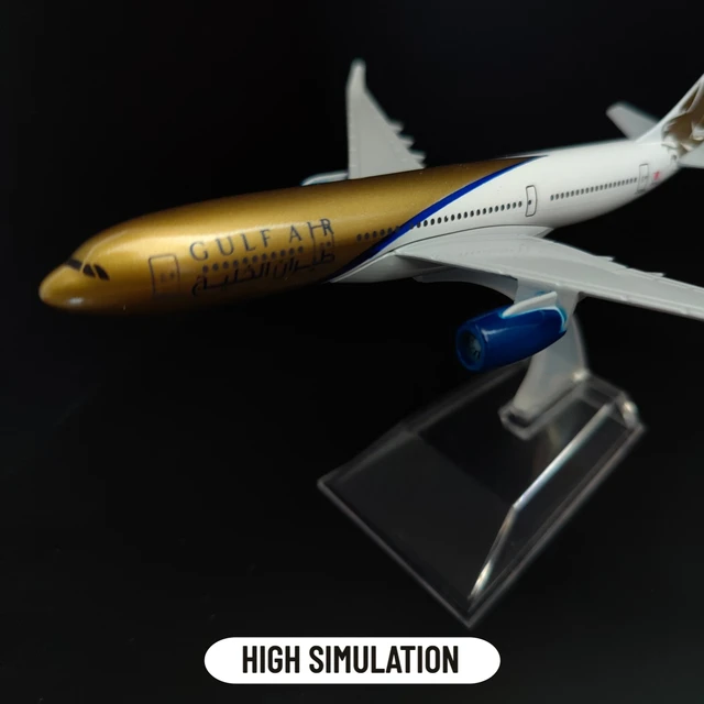 1:400 Scale Metal Aircraft Gulf A330 Airlines Boeing Airplane 4 1:400 Scale Metal Aircraft Gulf A330 Airlines Boeing Airplane 4