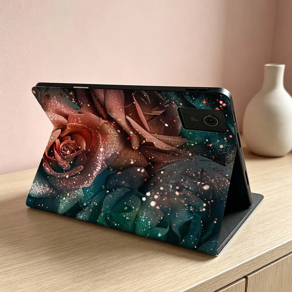 Art Pink Floral Design Soft For Lenovo Xiaoxin Lenovo Tab Pad Pro Plus K11 P12 M10 Legion Y900 Y700 Inch Tablet Case