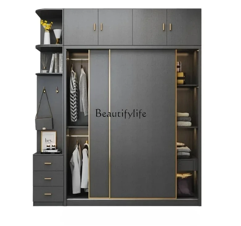

Modern Design Organizer Wardrobes Side Cabinets Luxury Home Shelf Wardrobe Bedroom Clothes Armario Ropero Dormitorio Furnitur