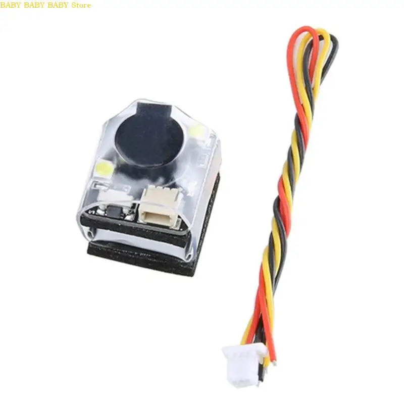 

Q81A Remote Control Toy Alarm Buzzer with 100dB Sound Output And Visual LED Alert