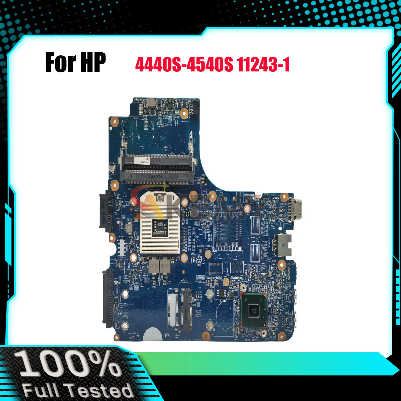 

11243-1 Материнская плата для ноутбука 683495-001 для HP Probook 4440S 4540S 4740S с HM76 DDR3 100% полностью протестирована