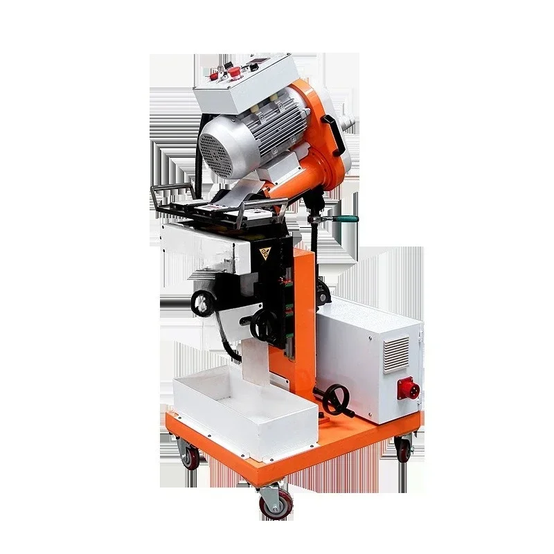 Automatic walking steel plate beveling machine, stainless steel carbon steel edge milling machine