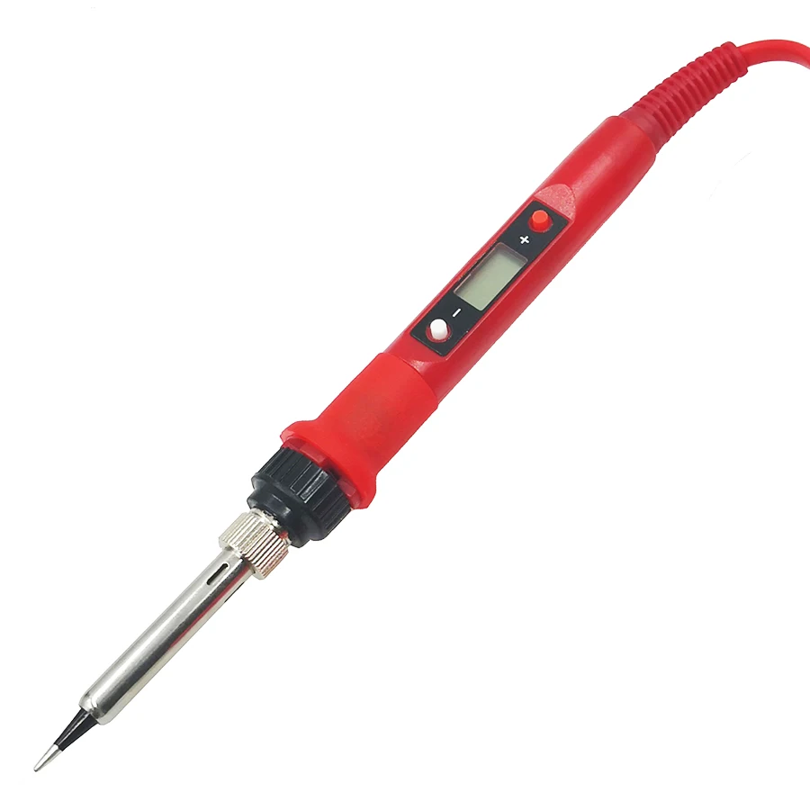 80W Digitale Elektrische Lötkolben Set Kit 220V 110V Temperatur Einstellbar LCD Display Solder Schweißen Eisen Werkzeug tipps – Detail 31