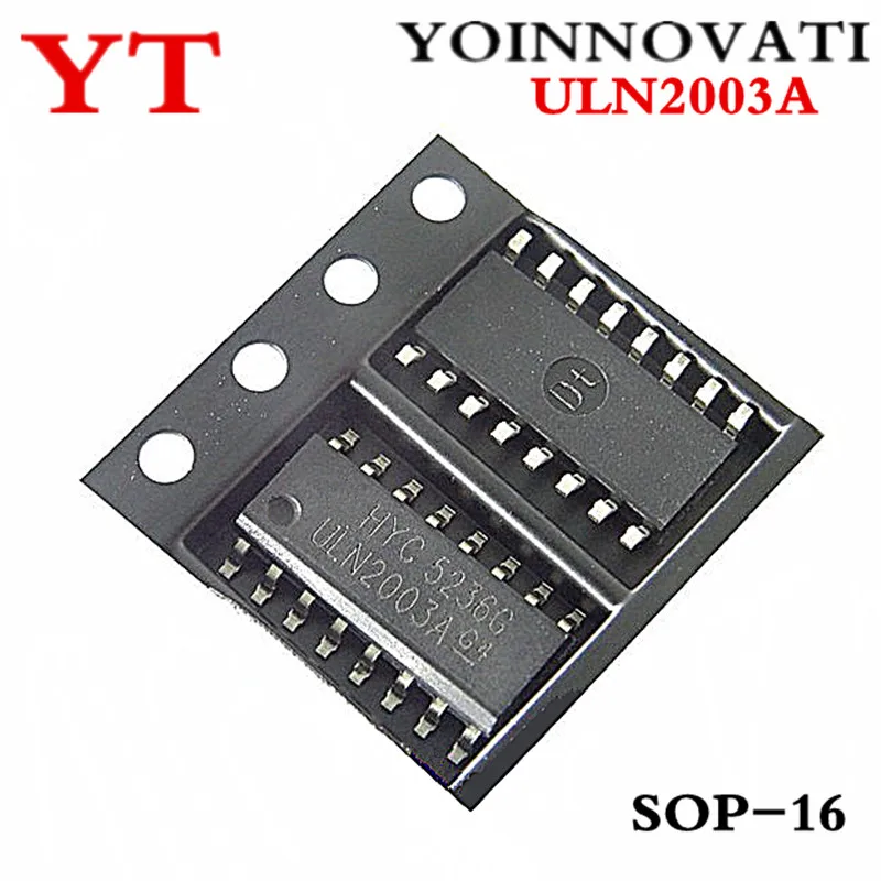 10pcs/lot ULN2003ADR ULN2003AD ULN2003A 16-SOIC IC Best quality