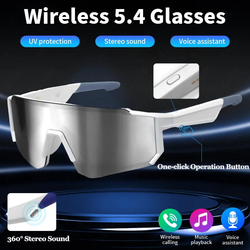 

LIGE новые спортивные очки для велоспорта на открытом воздухе для мужчин и женщин, беспроводные Bluetooth-очки для звонков, воспроизведение музыки, голосовой помощник, умные очки