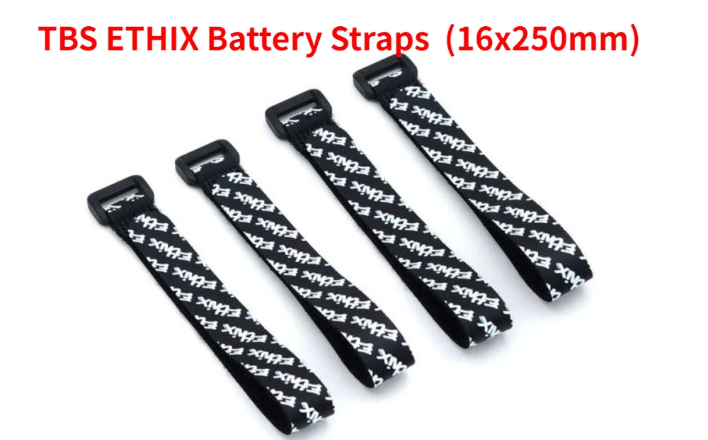 Team BlackSheep TBS ETHIX Battery Straps (4) (16x250mm)